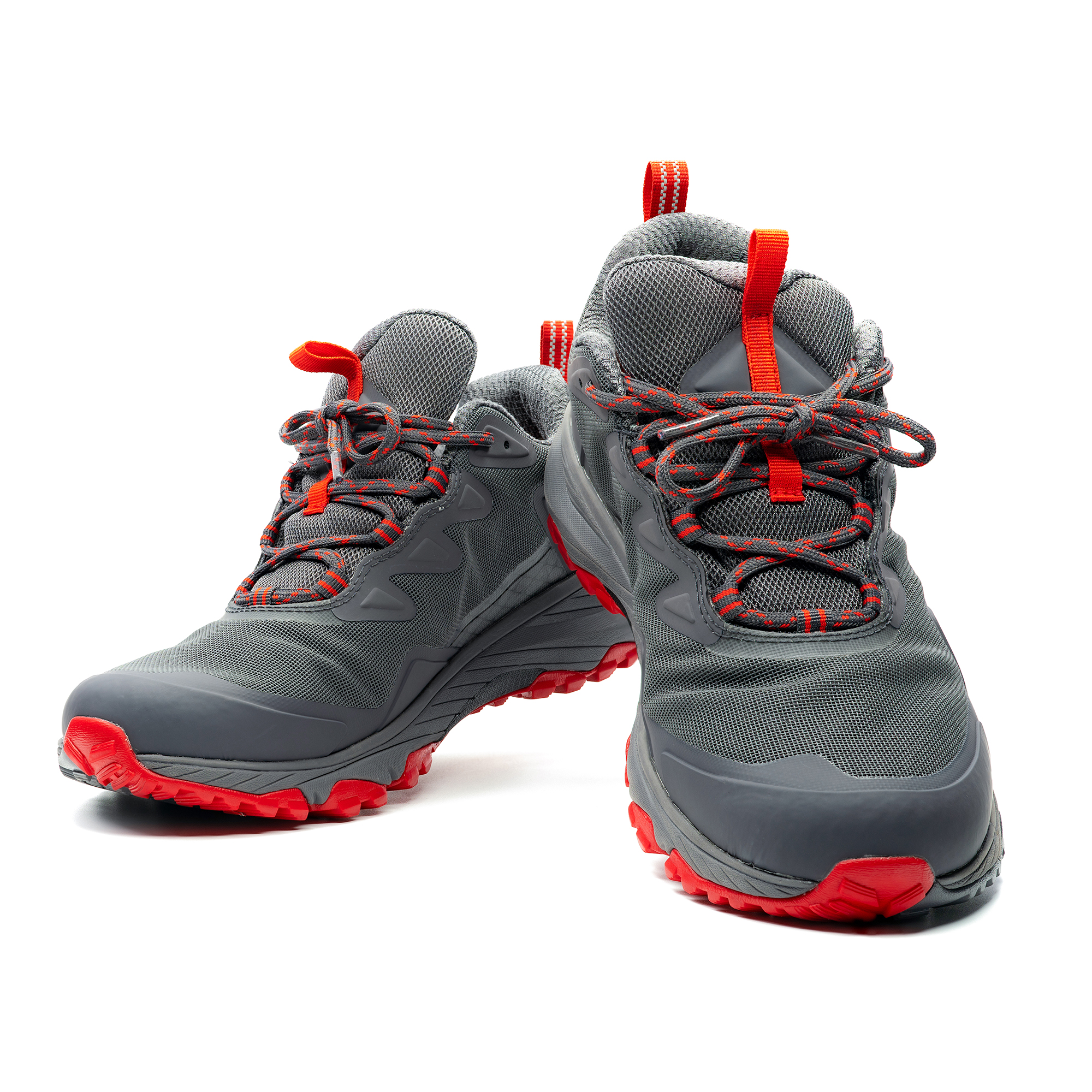 Sicherheitshalbschuh S1P rot-grau 